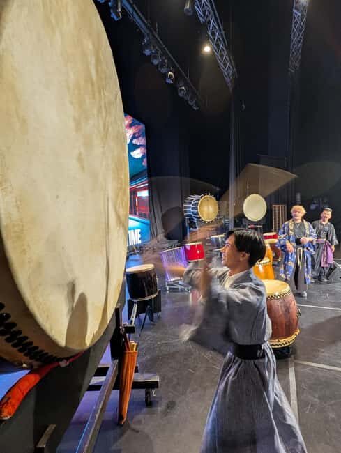 OSAKA:Feel the Power! Learn Taiko Drum from Professionals - Pairing it with Tempozan sights: plan a simple day