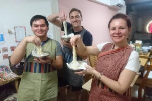 Ramen and Gyoza Cooking Class in Osaka - Gyoza Two Ways: Pork Dumplings Plus Crispy Rectangular Veggie Gyoza