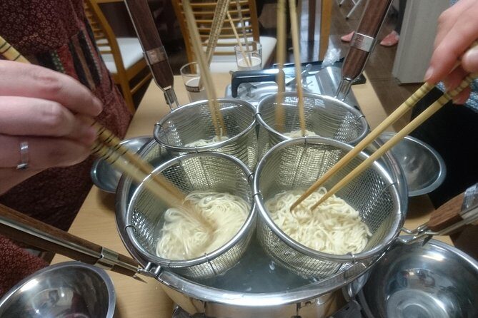Ramen and Gyoza Cooking Class in Osaka - Eating What You Make: Green Tea, Your Ramen Bowl, and Dessert