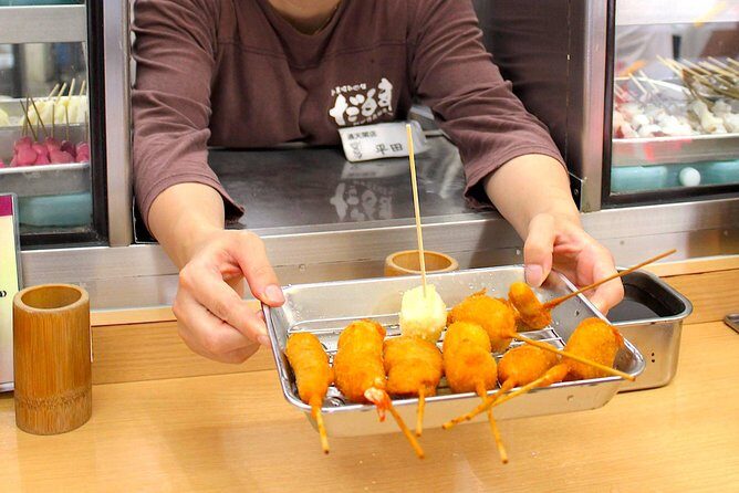 Retro Osaka Street Food Tour: Shinsekai - Kuromon Ichiba Market Finish: Real Food Energy Before Coffee