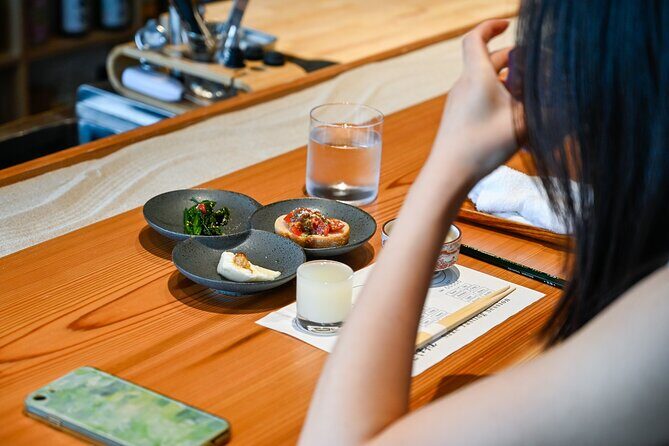 Sake "Omakase" in Osaka : Guided Tasting by a Active Sake brewer - How the 1.5-hour omakase tasting flows (and why the timing is smart)