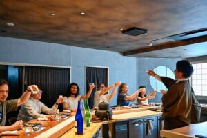 Sake "Omakase" in Osaka : Guided Tasting by a Active Sake brewer - The seven sakes: what you taste, and what you should watch for