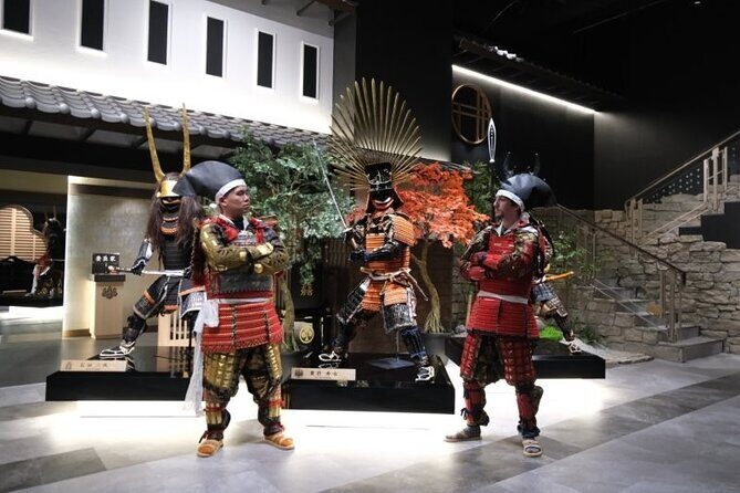 Samurai dress-up and shows, plus Tea Ceremony & Calligraphy - Key highlights