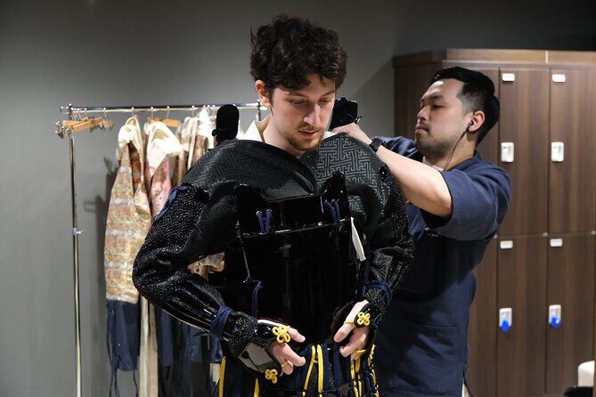 Samurai dress-up and shows, plus Tea Ceremony & Calligraphy - What you do in 3 hours: armor, sword show, tea, and calligraphy