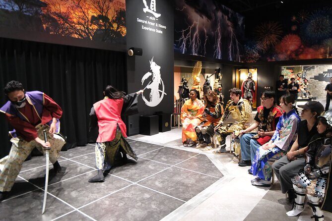 Samurai dress-up and shows, plus Tea Ceremony & Calligraphy - Staff and interaction: why this experience feels personal