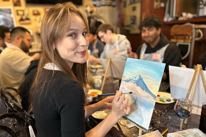 Seasonal Japanese Culture Osaka Paint and Wine Experience - Key things that make this experience work