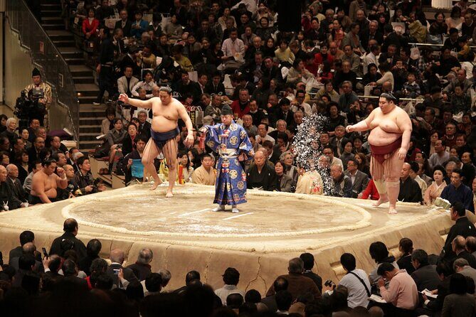 Sumo Tournament Experience in Osaka - Your Sumo Guide and Headset: Getting Meaning from Every Bout