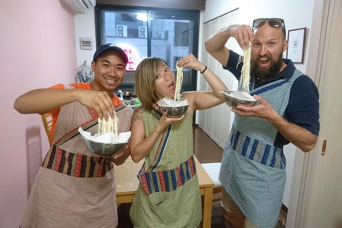 Three Types of Ramen Cooking Class in Osaka - Step One: Apron On, Noodles First