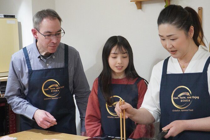 Traditional Home cooking Experience in Osaka, Japan - The instructor and group size: small table, big attention
