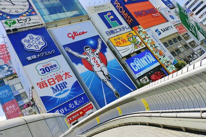 Ultimate Osaka Walking Tour: Castle, Dotonbori & Hidden Gems - Dotonbori Tsuribori: Neon Canal Energy (with Real-World Context)