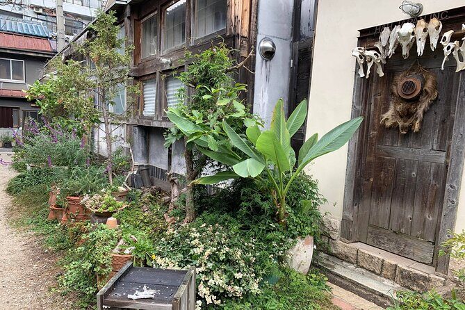 Urban Canvas: Osaka Street Art Bike Tour - Stop 2: Tenma backstreets with craft coffee and local food ideas
